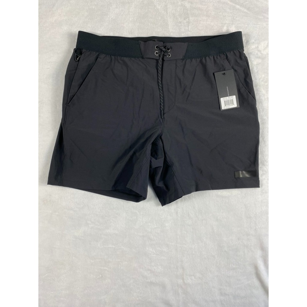 NWT Ten Thousand Tactical Swim Short Sz L Black Unlined Crossfit Gym MSRP $88